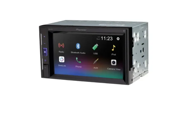 Pioneer - 6.2" Bluetooth® Digital Media (DM) Receiver - Black - Image 5