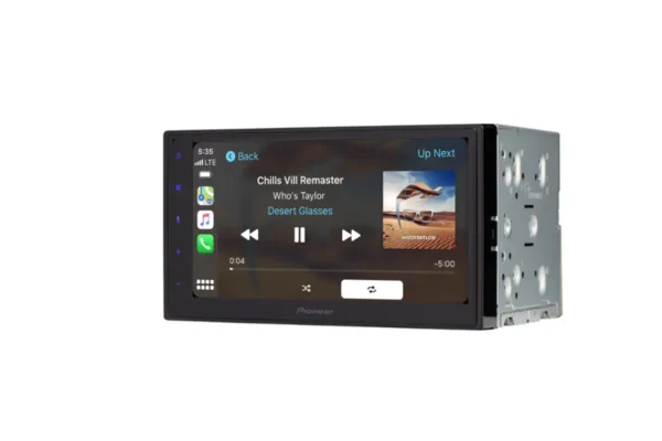 Pioneer - 6.8" Android Auto and Apple CarPlay Bluetooth Digital Media (DM) Receiver - Black - Open Box - Fair - Image 4