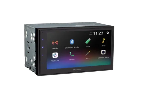 Pioneer - 6.8" Bluetooth® Digital Media (DM) Receiver - Black - Image 4