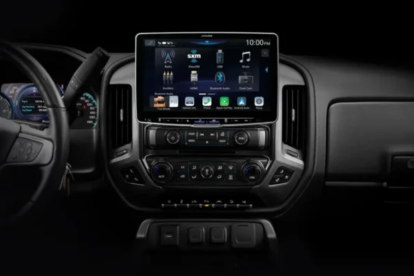 Alpine - 11" Android Auto and Apple CarPlay Bluetooth Digital Media Receiver - Black - Image 2