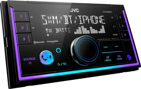 JVC - Built-in Bluetooth - In-Dash Digital Media Receiver - Black - Image 4