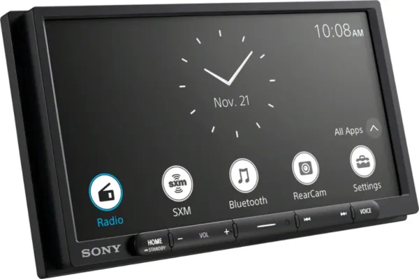 Sony - 7" Wireless Apple CarPlay and Android Auto Digital Media Receiver Maestro Compatible - Black - Image 4