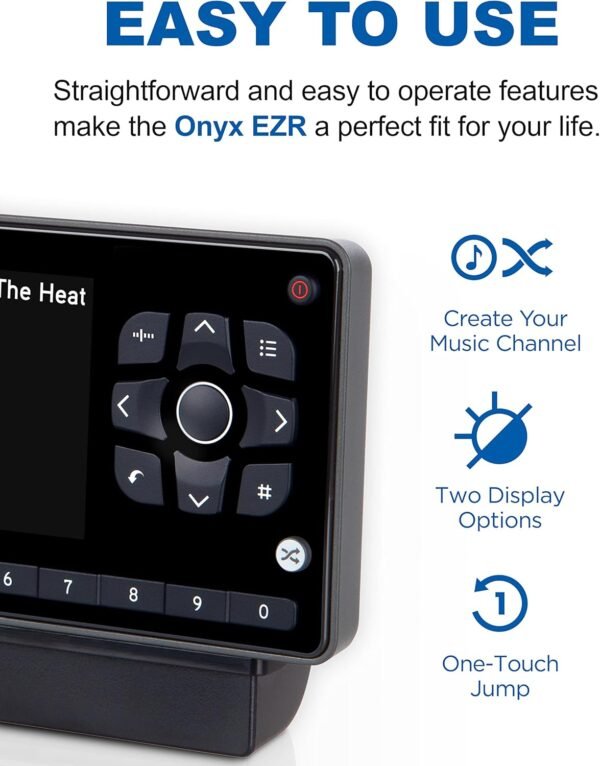 SiriusXM SXEZR1V1 Onyx EZR Satellite Radio with Vehicle Kit - Image 5