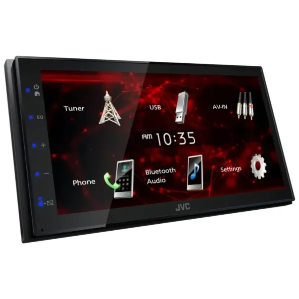 JVC - 6.8" Bluetooth Digital Media (DM) Receiver with Rear Camera Input and Parking Guidelines - Black - Image 2