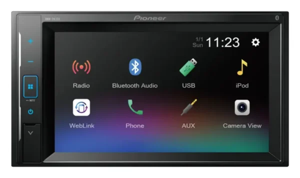Pioneer - 6.2" Bluetooth® Digital Media (DM) Receiver - Black - Image 3